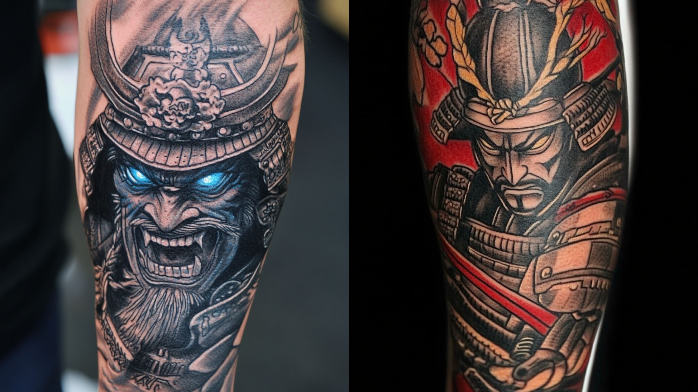 Best Samurai Tattoo Styles: Arm, Leg, and Half Sleeve Inspiration