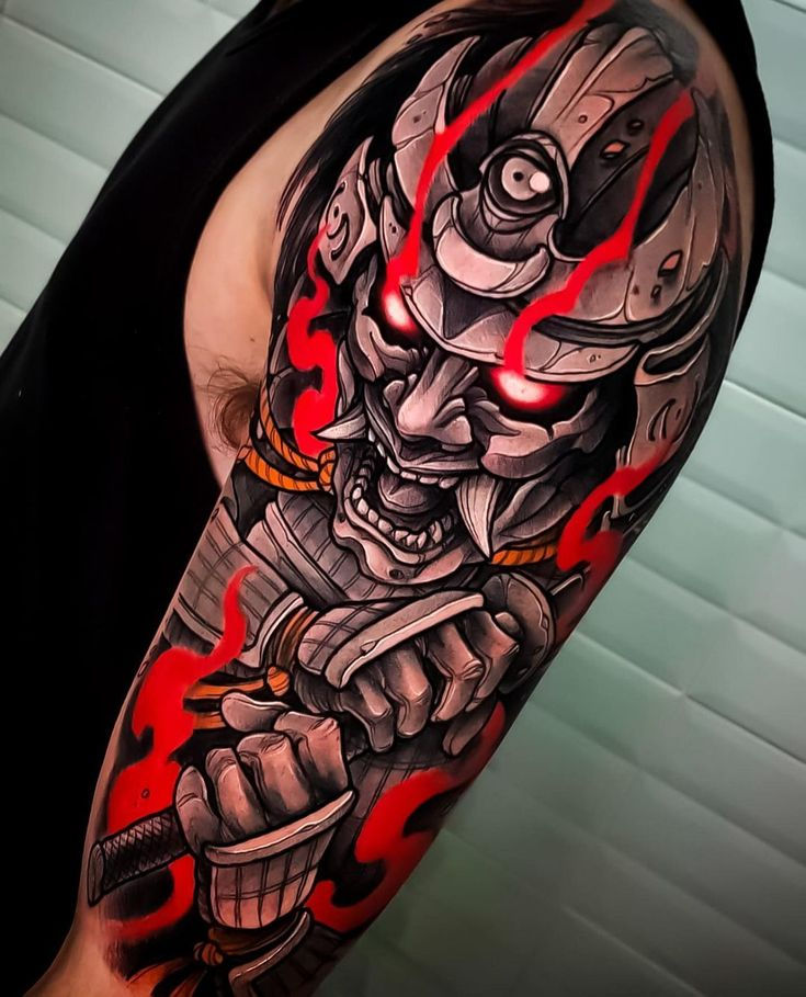 Best Samurai Tattoo Styles: Arm, Leg, and Half Sleeve Inspiration